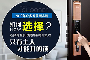 2019，讓自已生活變得幸福，您還缺一把智能鎖！